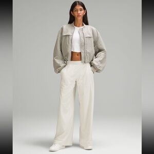 lululemon athletica swift Wide Leg mus rise pants Pants in Bone